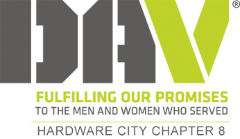 Disabled American Veterans, Hardware City Chapter 8 Logo