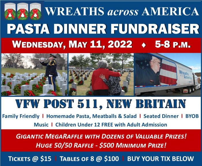 Wreath Across America Pasta Dinner Fundraiser